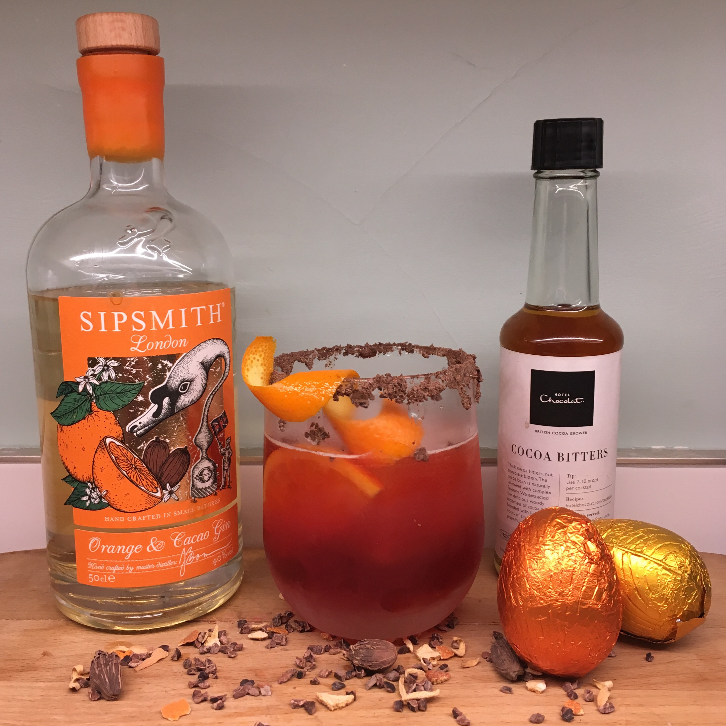 Sipsmith Orange & Cacao Gin | Gin A Ding Ding